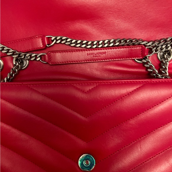 Saint Laurent, red monogram LouLou - Picture 4 of 7
